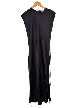 strapless open back dress Fall 1974 Bill Blass One Shoulder Glossy Black Sequin Dress with Fring –  Shrimpton Couture